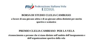 BORSA DI STUDIO CLELIA CAMBIASO